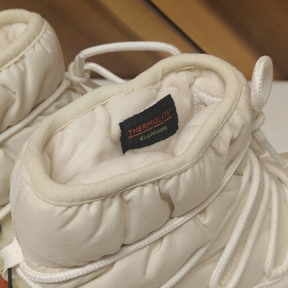 NEW! Women's Cara Winter Snow Puffer Boots, Cream - All In Motion - Picture 8 of 15